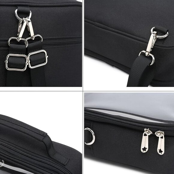 Dopamine Color Ita Bag Backpack Satchel Oxford Crossbody Messenger Shoulder Bag - Picture 3 of 7